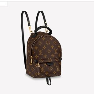 Louis Vuitton palm springs mini backpack